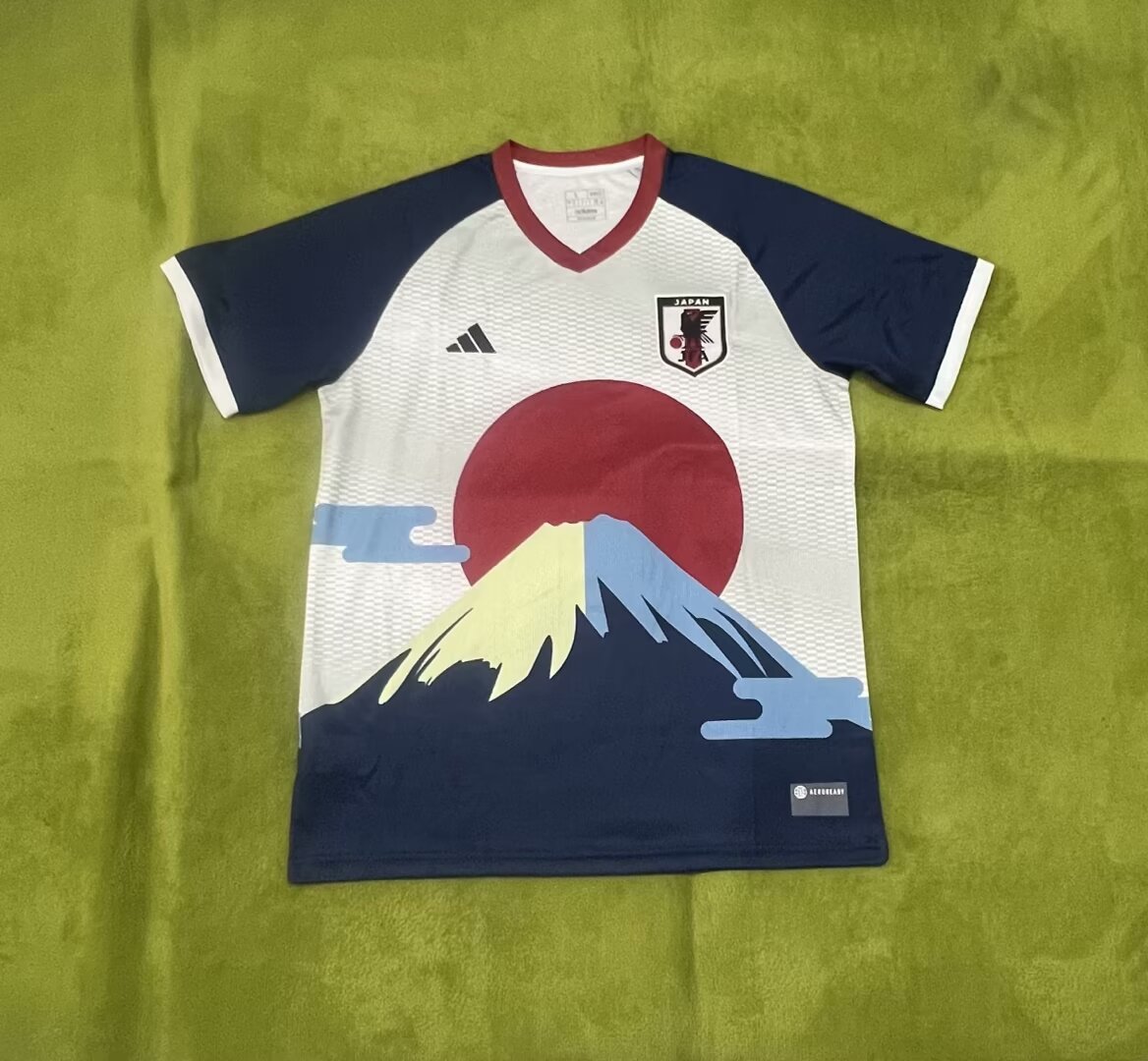 AAA Quality Japan 24/25 Special White/Navy Blue Jersey